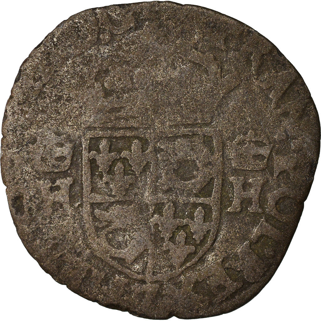 Moneda, Francia, Henri III, Douzain du Dauphiné, Uncertain date, Grenoble, BC