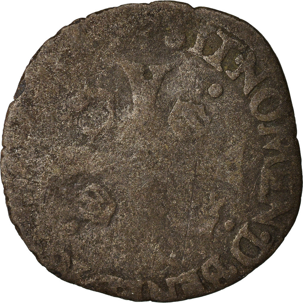 Moneda, Francia, Henri III, Douzain du Dauphiné, Uncertain date, Grenoble, BC