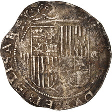 Coin, Spain, Ferdinand & Isabella, 2 Reales, Seville, EF(40-45), Silver