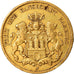 Coin, German States, HAMBURG, 20 Mark, 1880, Hamburg, EF(40-45), Gold, KM:602