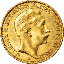 Coin, German States, PRUSSIA, Wilhelm II, 20 Mark, 1912, Berlin, MS(60-62)