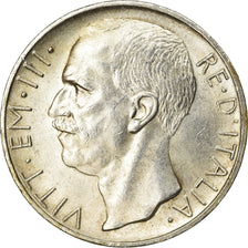 Coin, Italy, Vittorio Emanuele III, 10 Lire, 1928, Rome, AU(50-53), Silver