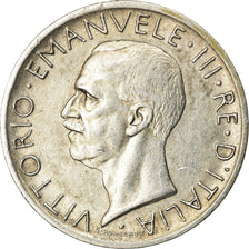 Monnaie, Italie, Vittorio Emanuele III, 5 Lire, 1927, Rome, TTB+, Argent