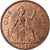 Münze, Großbritannien, George VI, Penny, 1948, SS+, Bronze, KM:845