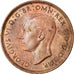 Coin, Great Britain, George VI, 1/2 Penny, 1948, MS(60-62), Bronze, KM:844