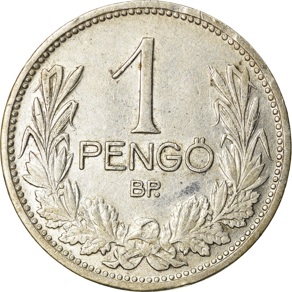 Coin, Hungary, Pengo, 1927, Budapest, AU(50-53), Silver, KM:510