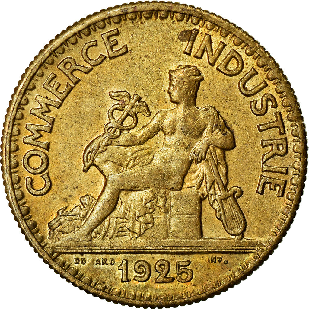 Coin, France, Chambre de commerce, 50 Centimes, 1925, AU(55-58)