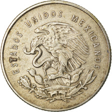 Coin, Mexico, 25 Centavos, 1950, Mexico City, AU(50-53), Silver, KM:443
