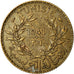 Moneta, Tunisia, Anonymous, Franc, 1941, Paris, VF(30-35), Aluminium-Brąz