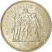 Coin, France, Hercule, 50 Francs, 1974, Paris, AU(55-58), Silver, KM:941.1