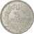 Coin, France, Lavrillier, 5 Francs, 1945, Castelsarrasin, AU(50-53), Aluminum