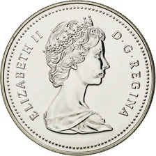 Coin, Canada, Elizabeth II, Dollar, 1986, Ottawa, MS(63), Silver, KM:149