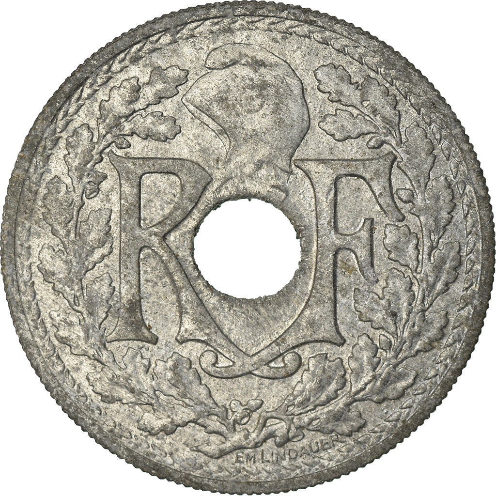 Coin, France, Lindauer, 20 Centimes, 1946, Beaumont - Le Roger, EF(40-45), Zinc