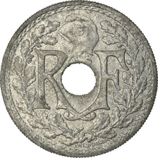 Coin, France, Lindauer, 20 Centimes, 1946, Beaumont - Le Roger, EF(40-45), Zinc