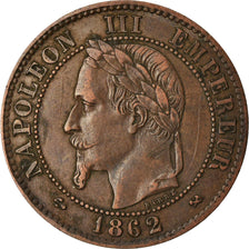 Coin, France, Napoleon III, Napoléon III, 2 Centimes, 1862, Bordeaux