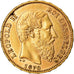 Moneta, Belgio, Leopold II, 20 Francs, 20 Frank, 1870, SPL, Oro, KM:32