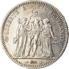 Coin, France, Hercule, 5 Francs, 1873, Paris, AU(55-58), Silver, KM:820.1