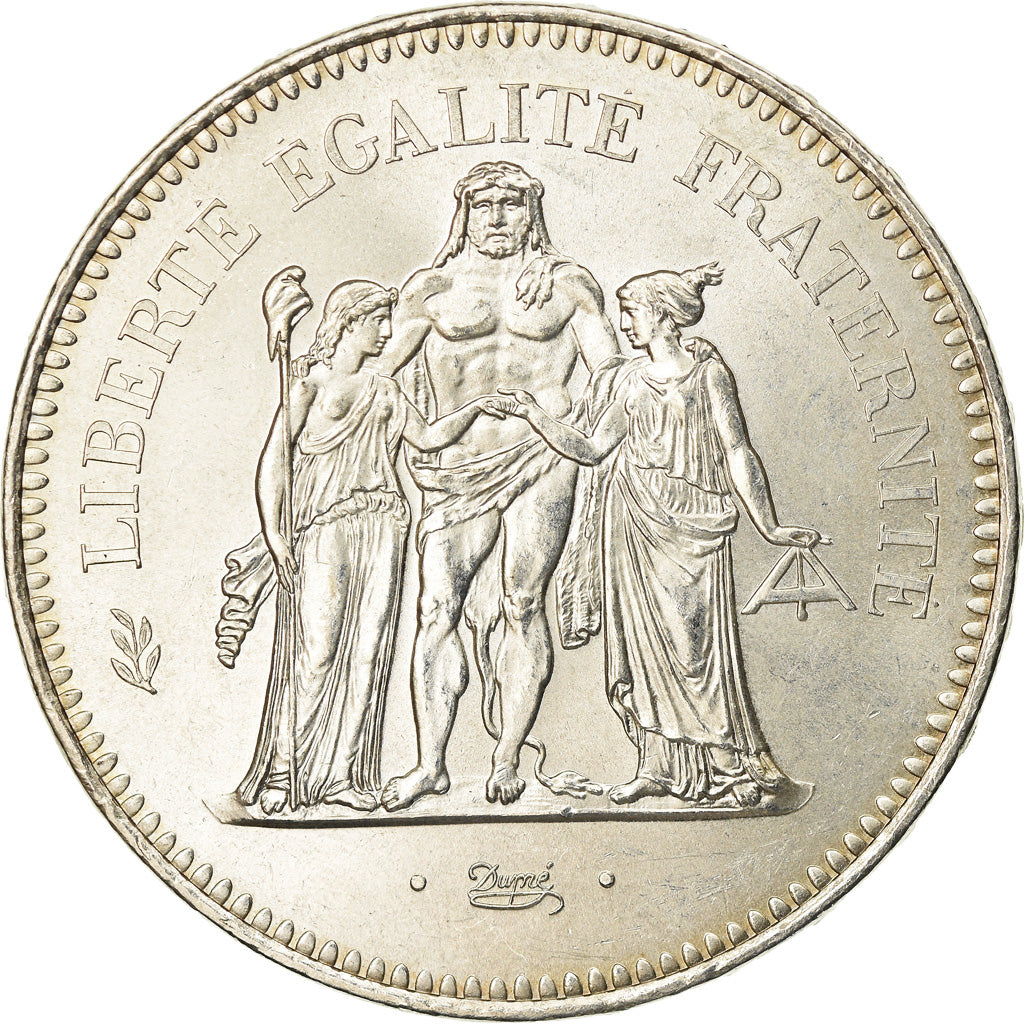 Monnaie, France, Hercule, 50 Francs, 1975, Paris, SUP+, Argent, Gadoury:882