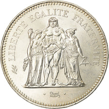 Monnaie, France, Hercule, 50 Francs, 1975, Paris, SUP+, Argent, Gadoury:882