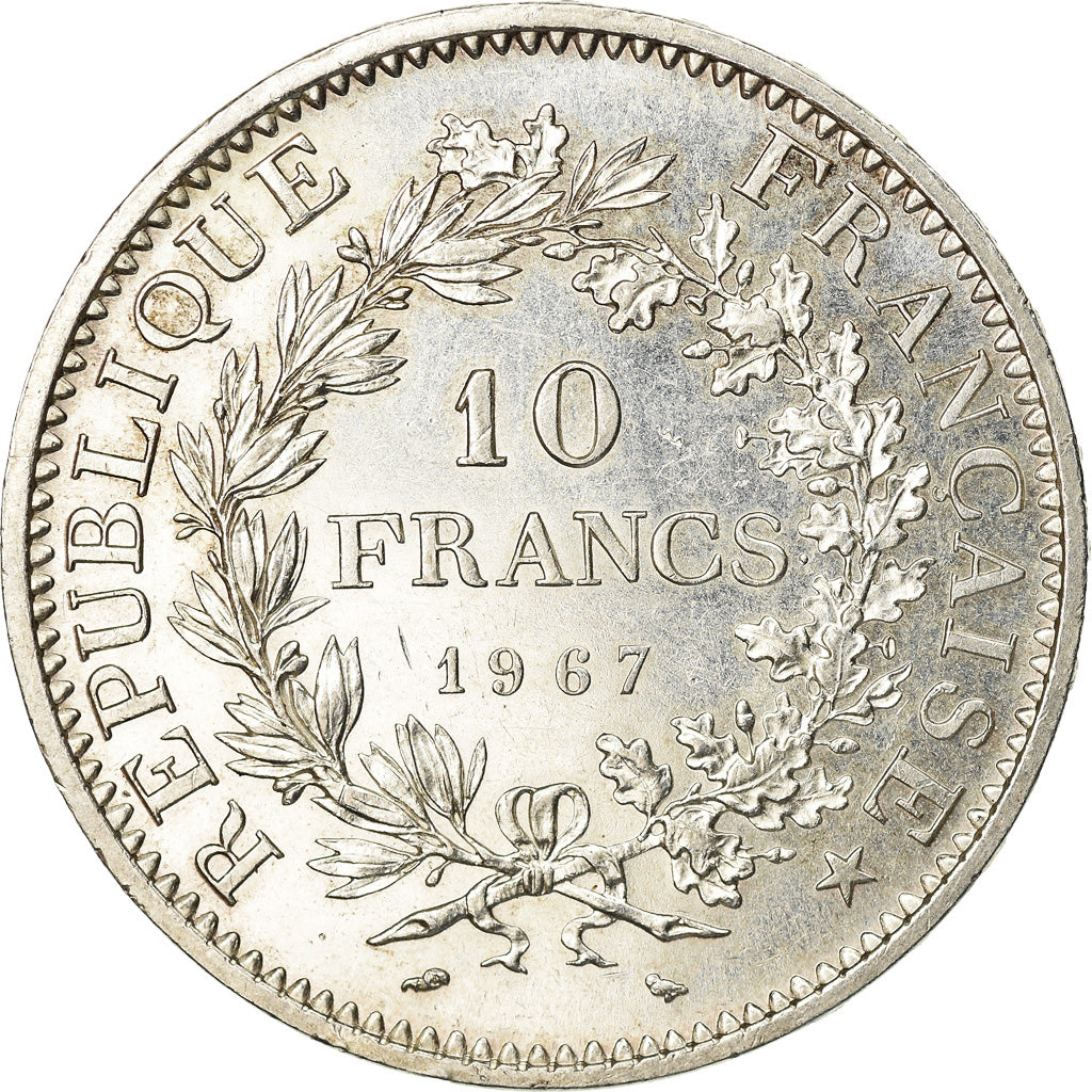 Monnaie, France, Hercule, 10 Francs, 1967, Paris, SUP, Argent, Gadoury:813
