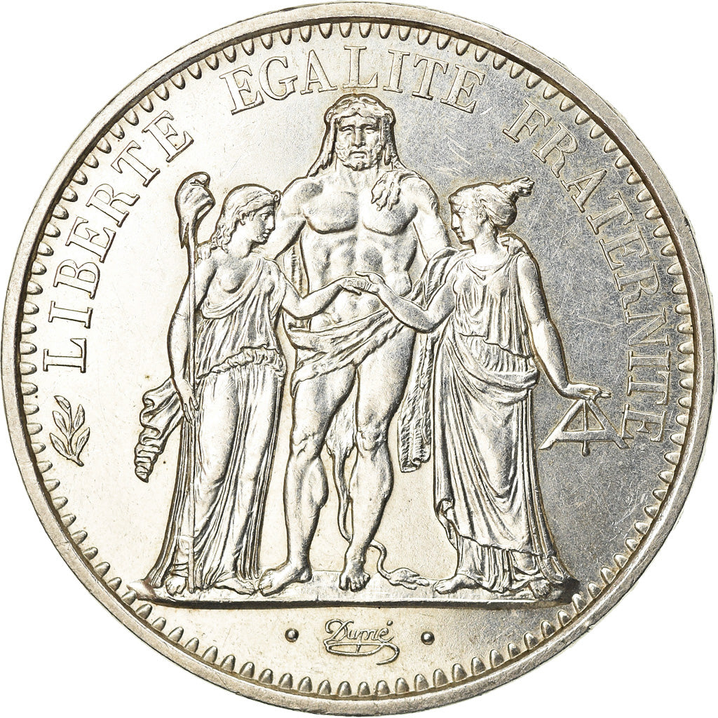 Coin, France, Hercule, 10 Francs, 1970, Paris, AU(55-58), Silver, KM:932