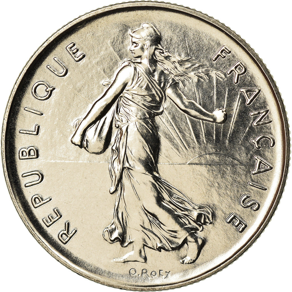 Coin, France, Semeuse, 5 Francs, 1982, Paris, FDC, MS(65-70), Nickel Clad