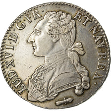 Monnaie, France, Louis XVI, 1/2 Écu, 1/2 ECU, 44 Sols, 1786, Perpignan, Rare
