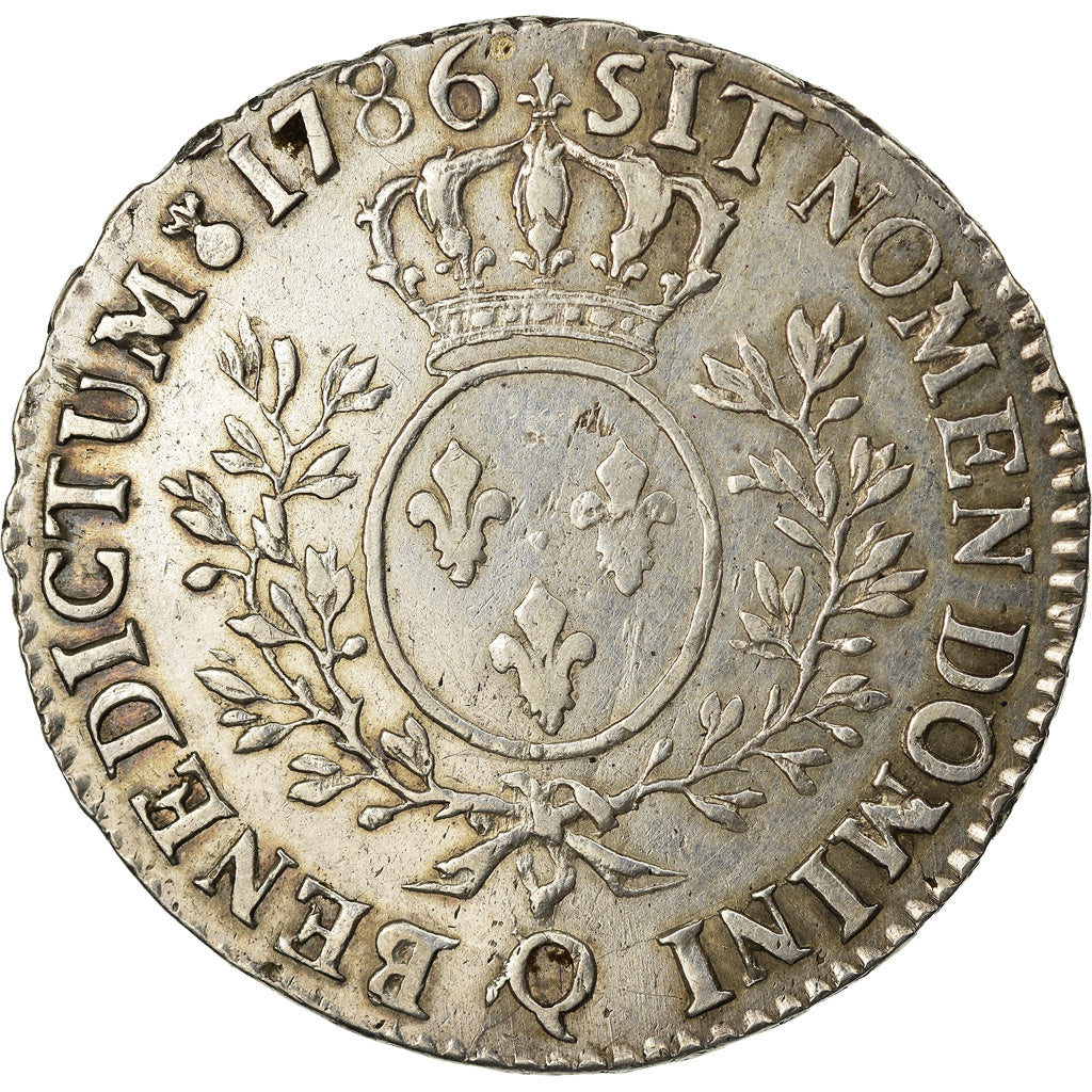 Moneta, Francja, Louis XVI, 1/2 Écu, 1/2 ECU, 44 Sols, 1786, Perpignan