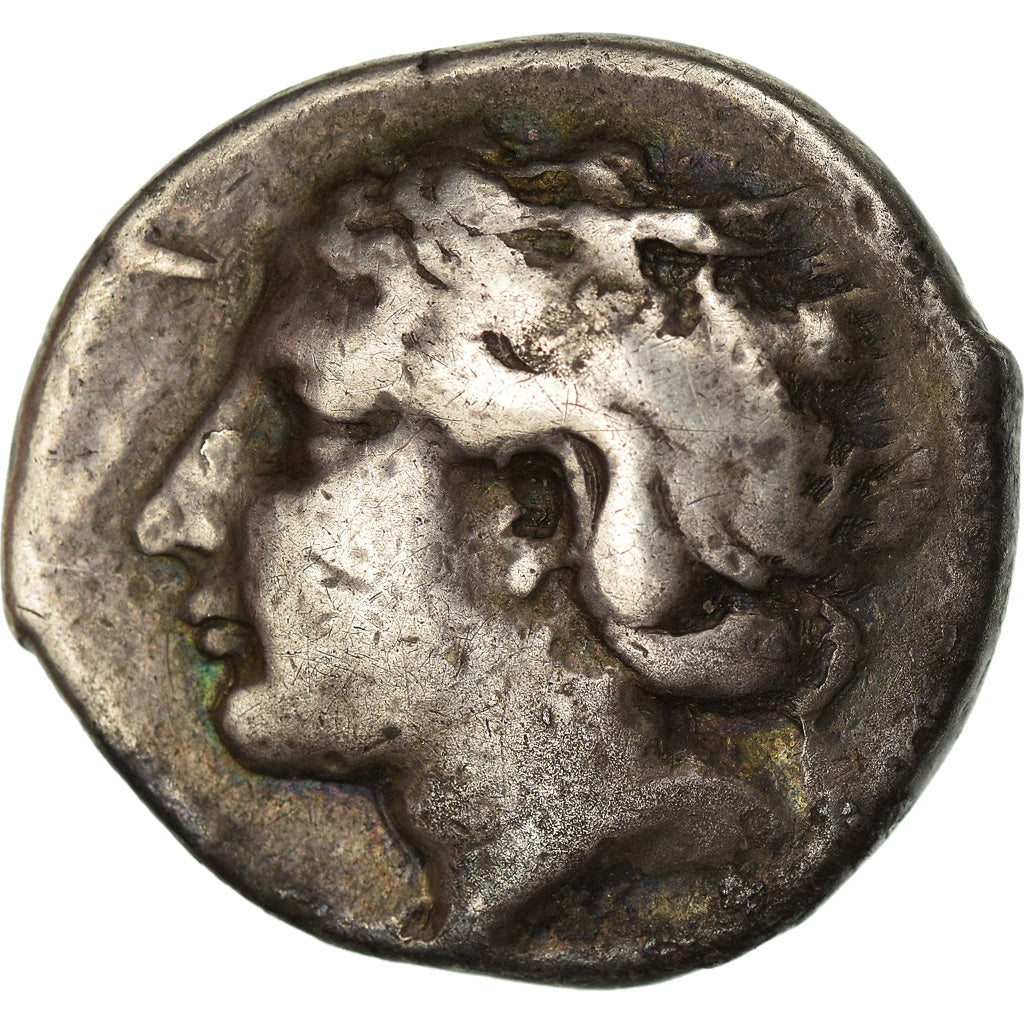 Moneta, Lucania, Metapontion, Didrachm, BB, Argento