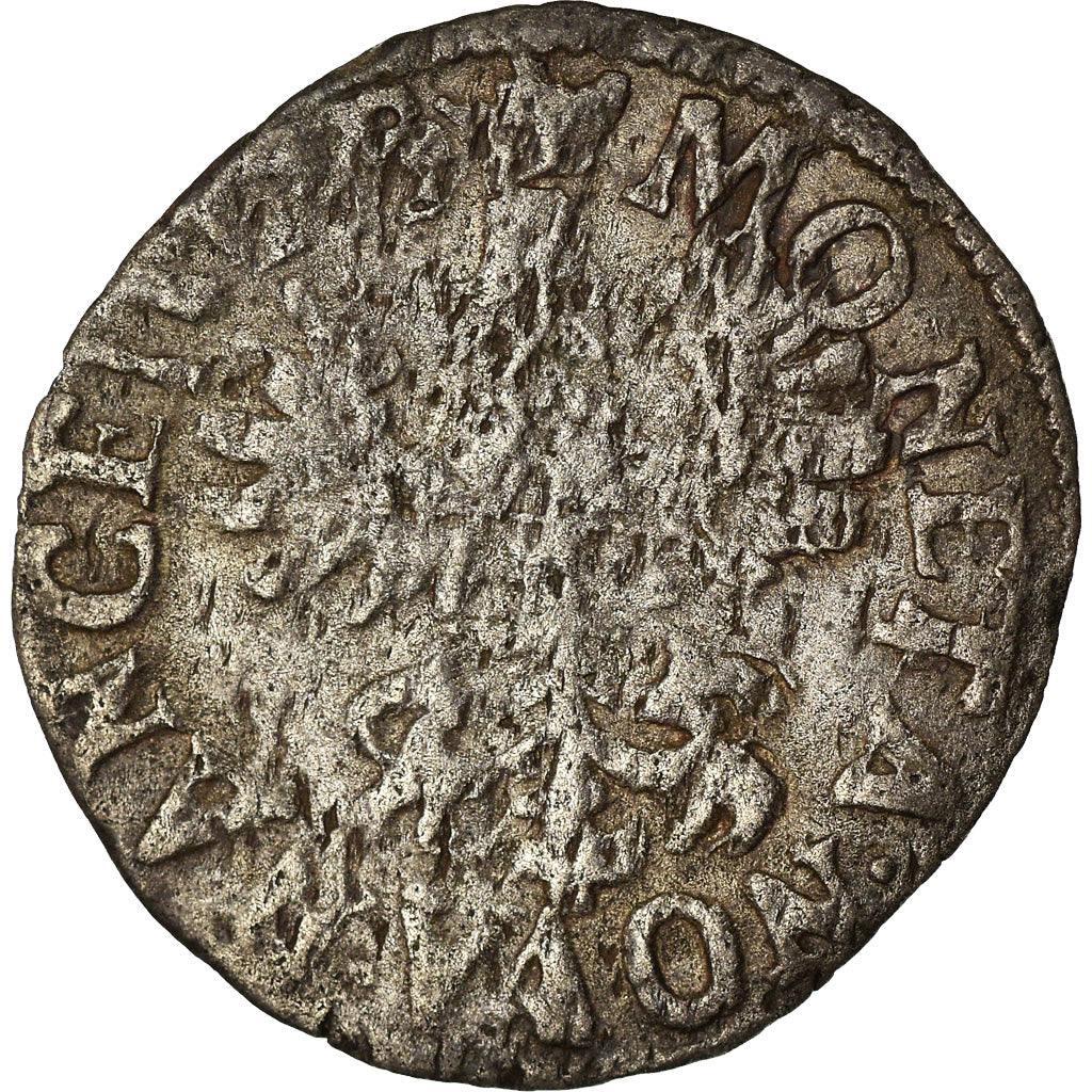 Coin, France, Henri Ier, 1/2 Gros, Nancy, VF(20-25), Billon, Boudeau:1552