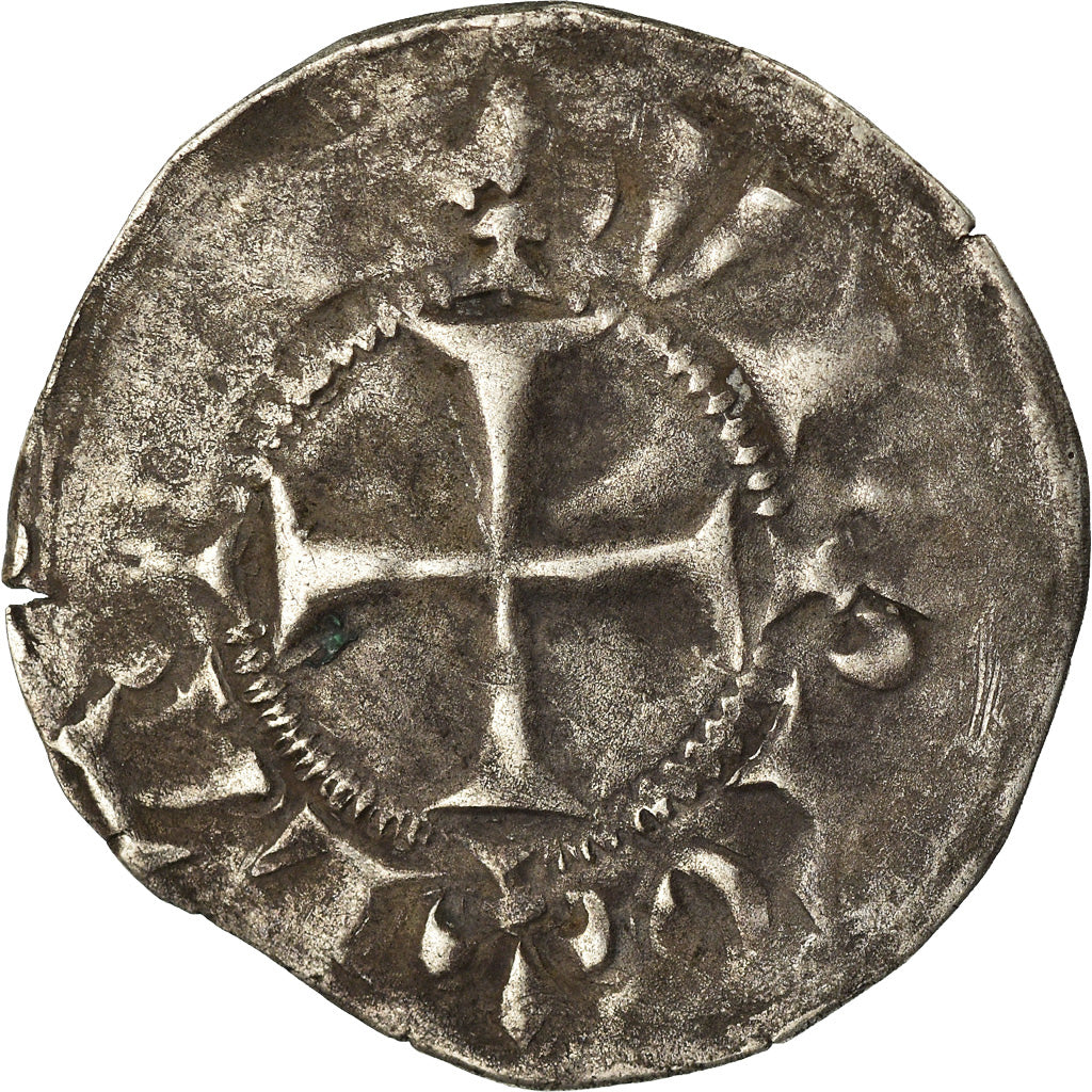 Monnaie, France, Philippe IV le Bel, Toulousain, 1308, Toulouse, TTB, Billon