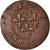 Moeda, França, DOMBES, Gaston d'Orléans, Double Tournois, 1641, Trévoux