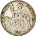 Coin, FRENCH INDO-CHINA, 20 Cents, 1921, Paris, EF(40-45), Silver, KM:17.1