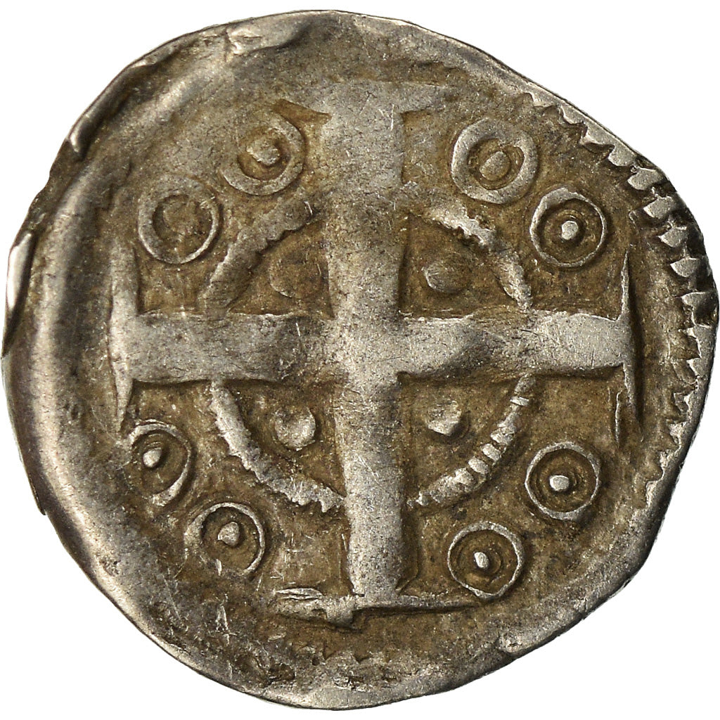 Coin, Belgium, Flanders, Anonymous, Maille, c. 1180-1220, Ypres, EF(40-45)