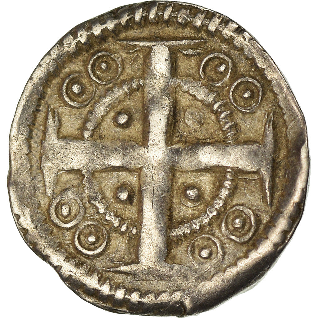 Coin, Belgium, Flanders, Anonymous, Maille, c. 1180-1220, Ypres, EF(40-45)