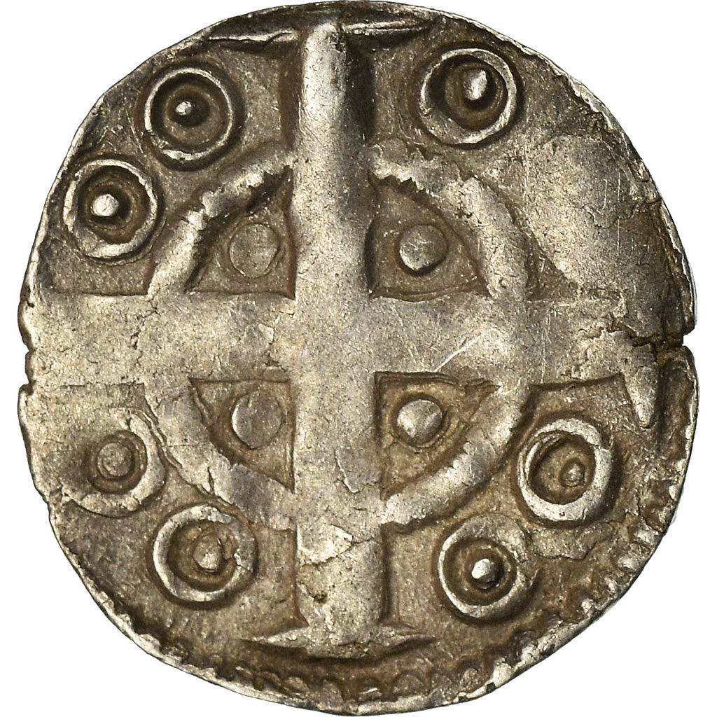 Monnaie, Belgique, Flandre, Anonymes, Maille, c. 1180-1220, Ypres, TTB, Argent