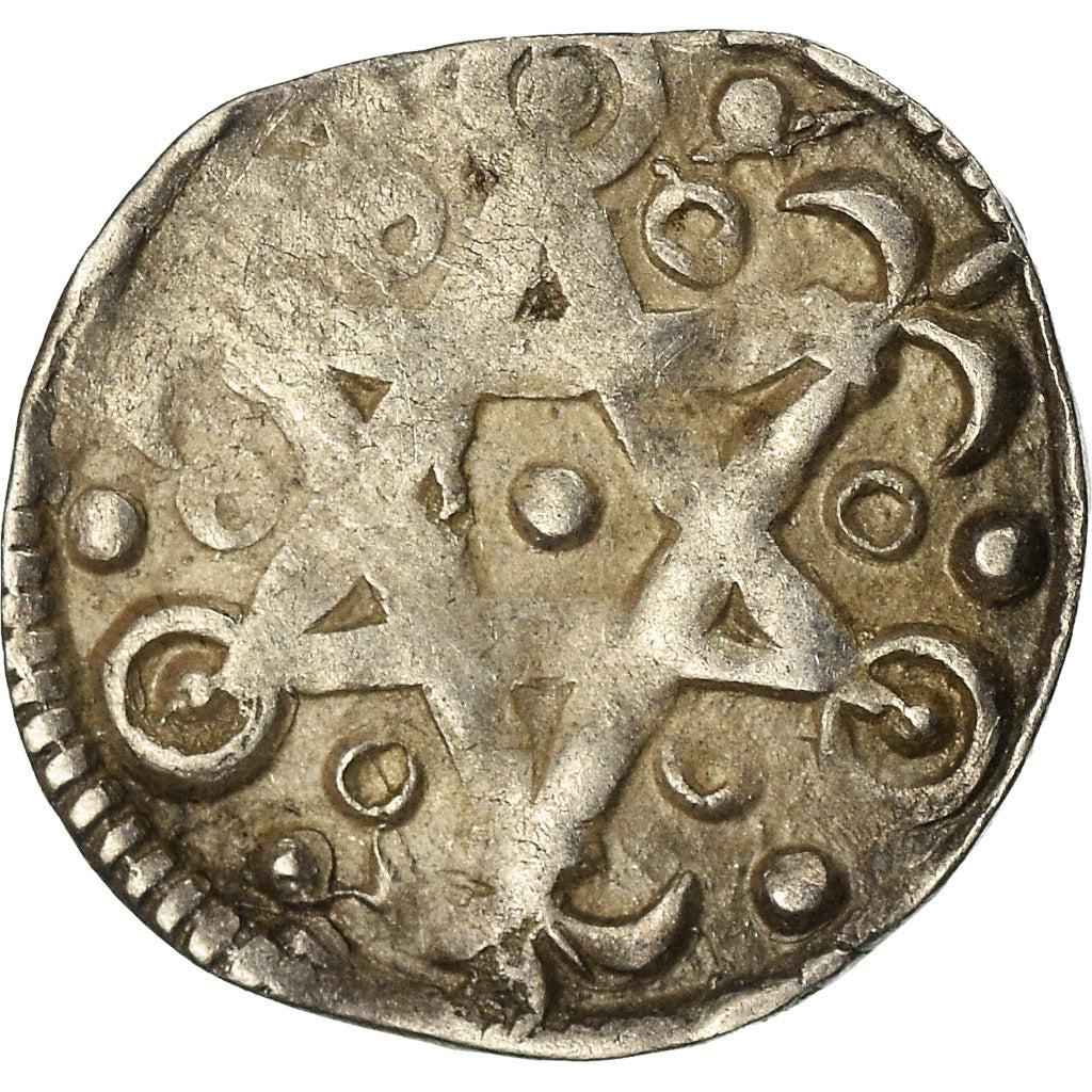 Monnaie, Belgique, Flandre, Anonymes, Maille, c. 1180-1220, Ypres, TTB, Argent