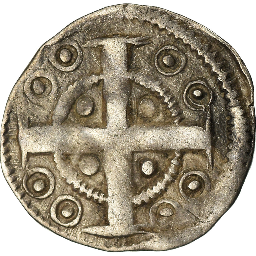 Coin, Belgium, Flanders, Anonymous, Maille, c. 1180-1220, Ypres, EF(40-45)