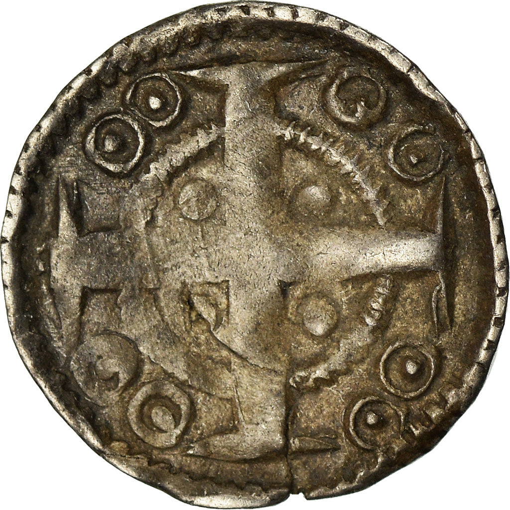 Coin, Belgium, Flanders, Anonymous, Maille, c. 1180-1220, Ypres, EF(40-45)