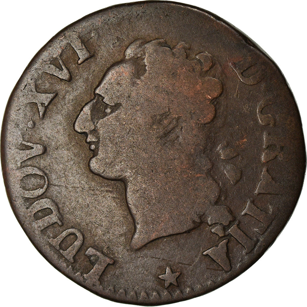 Monnaie, France, Louis XVI, Liard, Liard, 1789, Lille, TB, Cuivre, Gadoury:348