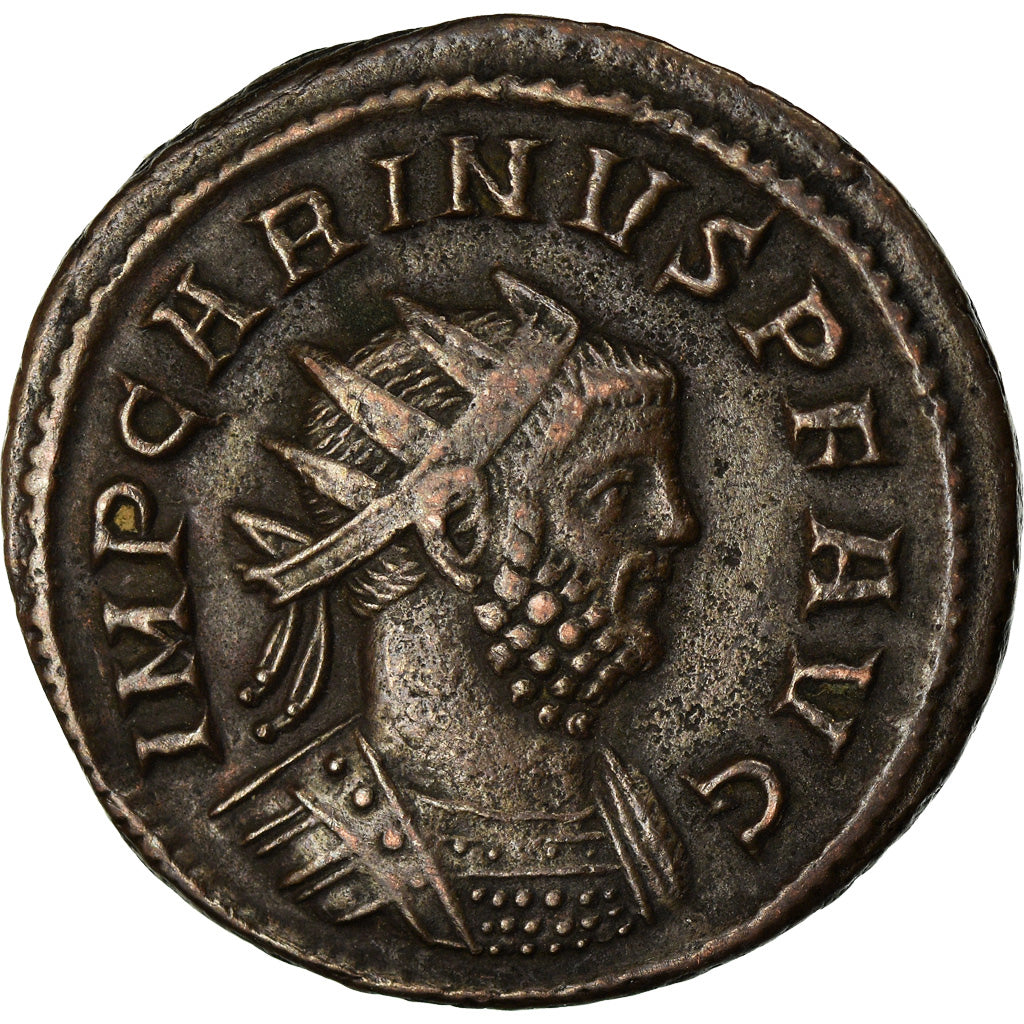 Coin, Carinus, Aurelianus, 284, Roma, AU(50-53), Billon, RIC:3