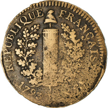 Coin, German States, MAINZ, Friedrich Karl Josef, 5 Sols, 1793, Mayence