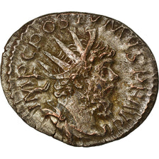 Moneta, Postumus, Antoninianus, 266, Trier, EF(40-45), Bilon, RIC:60