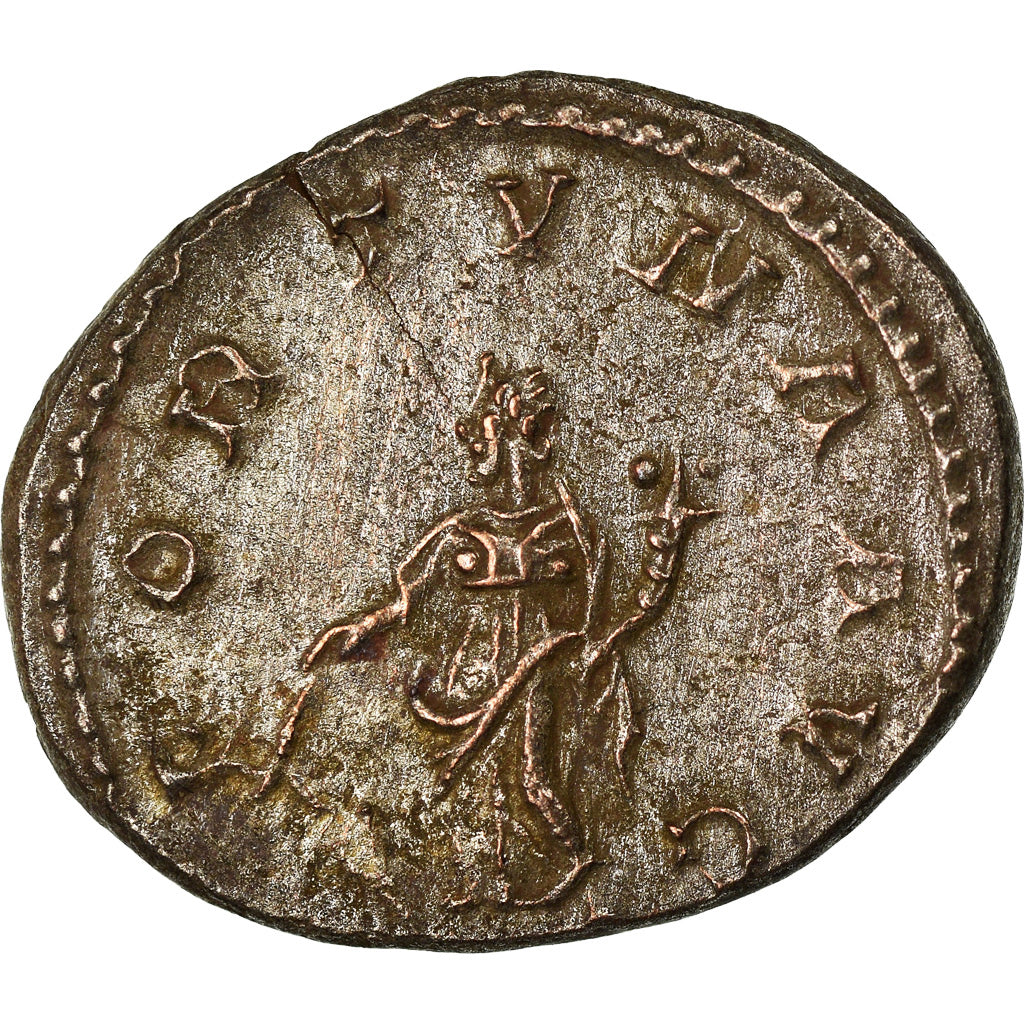 Moneta, Postumus, Antoninianus, 266, Trier, BB, Biglione, RIC:60