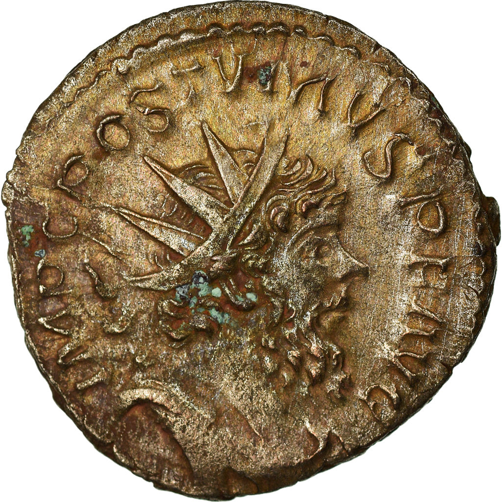 Coin, Postumus, Antoninianus, 266, Trier, AU(50-53), Billon, RIC:328