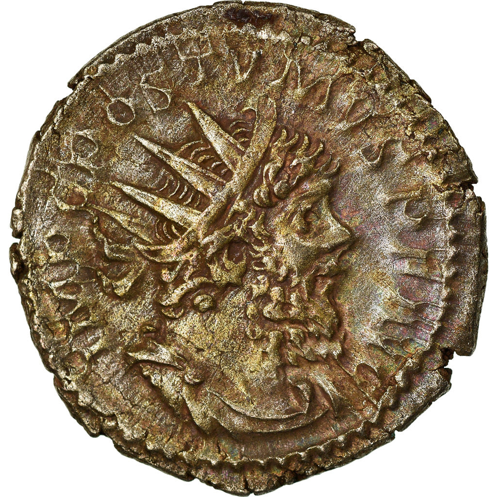 Moneta, Postumus, Antoninianus, 266, Trier, BB+, Biglione, RIC:328