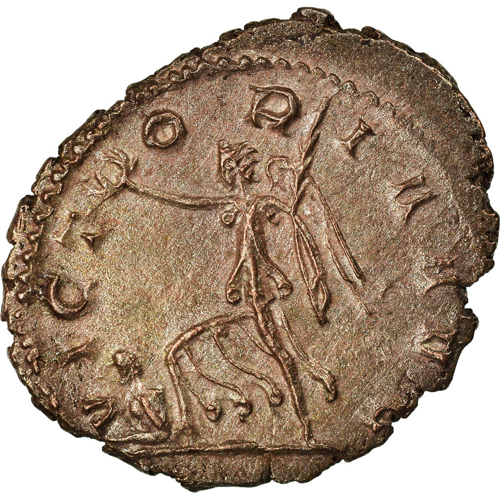 Moeda, Postumus, Antoninianus, 261, Trier, AU(50-53), Lingote, RIC:89