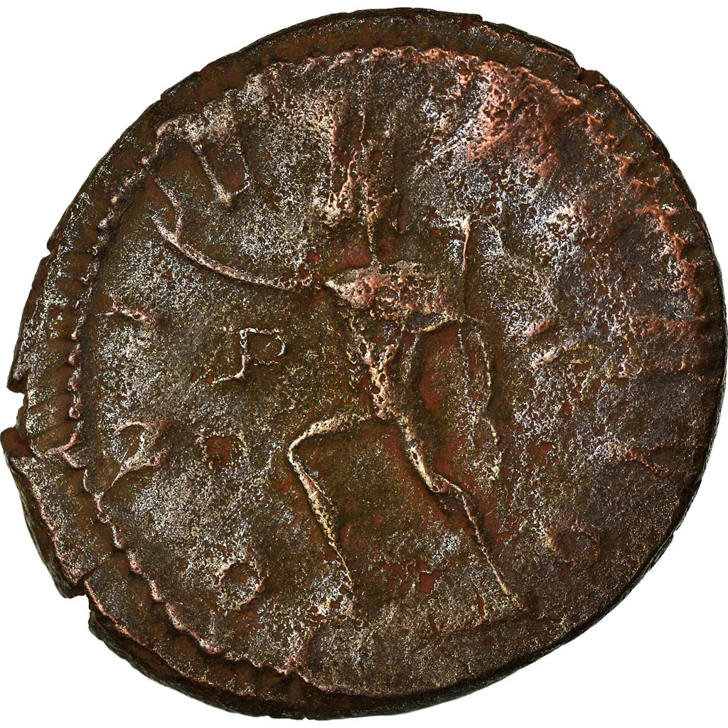 Coin, Postumus, Antoninianus, 268, Trier, VF(30-35), Billon, RIC:316