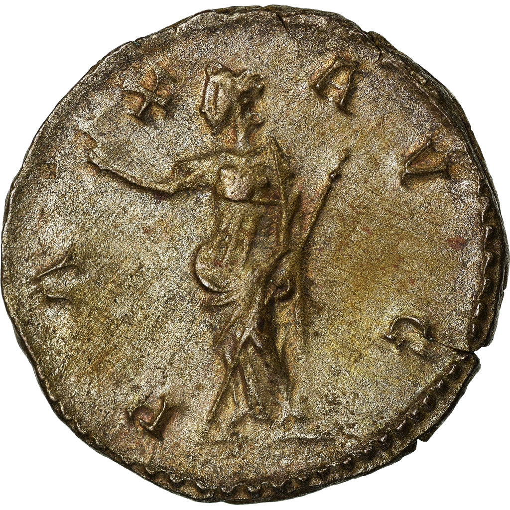 Coin, Postumus, Antoninianus, 268, Trier, AU(50-53), Billon, RIC:318