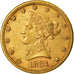 Coin, United States, Coronet Head, $10, Eagle, 1881, U.S. Mint, Philadelphia